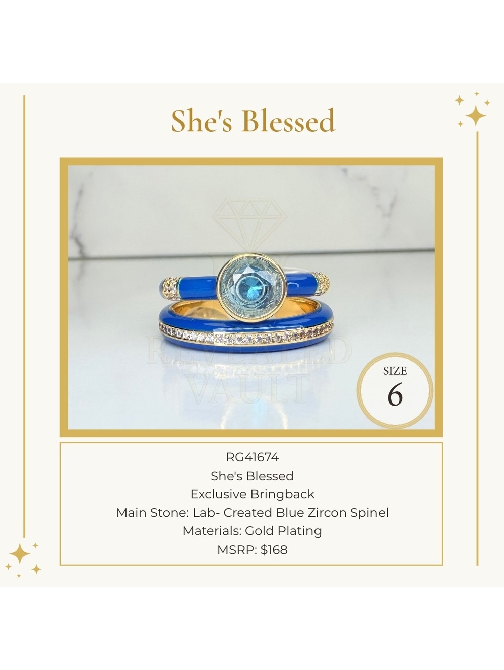She's Blessed - Size 6 - OG